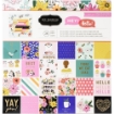 Picture of Pebbles Single-Sided Paper Pad 12"X12"  -  Jen Hadfield Hey, Hello