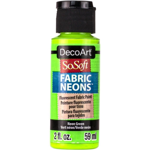 Picture of SoSoft Neons Ακρυλικό Χρώμα για Ύφασμα - Neon Green