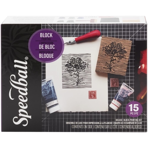 Picture of Speedball Deluxe Block Printing Kit – Πλήρες Κιτ Χαρακτικής & Λινοτυπίας