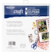 Picture of Craft Keepers Πλαστικός Φάκελος Αποθήκευσης Χαρτιών Scrapbooking Με Κούμπωμα 12"X12"  - Διάφανο