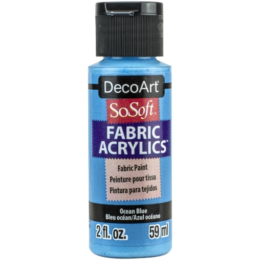 Picture of SoSoft Ακρυλικό Χρώμα για Ύφασμα 59ml - Ocean Blue