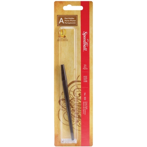 Picture of Speedball Crow Quill Penholder - Στέλεχος Πένας Crow Μαύρο