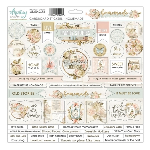 Picture of Mintay Papers Αυτοκόλλητα Chipboard - Homemade