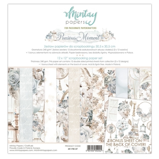 Picture of Mintay Papers Συλλογή Scrapbooking 12''x12'' - Precious Moment