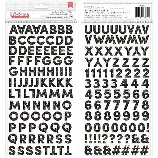 Picture of Jen Hadfield The Avenue Thickers Stickers - Alpha