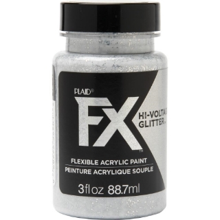 Picture of Plaid Ακρυλικό Χρώμα FX Hi-Voltage Glitter Paint – Silver
