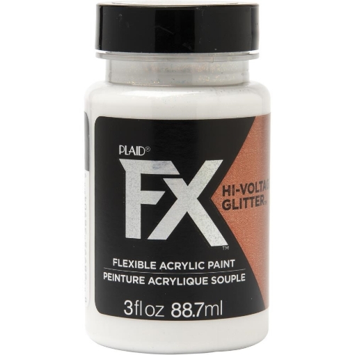 Picture of Plaid Ακρυλικό Χρώμα FX Hi-Voltage Glitter Paint - Bronze Shift