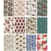 Picture of Tim Holtz Idea-Ology Worn Wallpaper 5"X8" - Christmas, 24 τεμ 