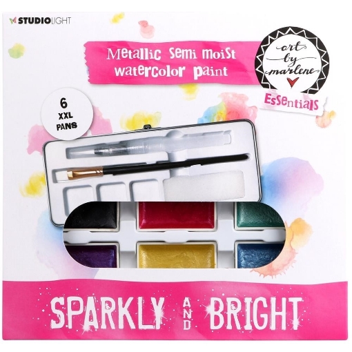 Picture of Studio Light Art By Marlene Watercolor Painting Set - Metallic