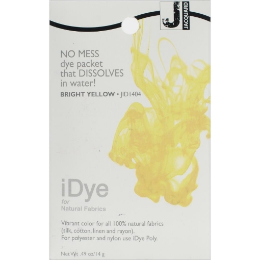 Picture of Jacquard iDye Fabric Dye Βαφή για Φυσικά Υφάσματα 14g - Bright Yellow