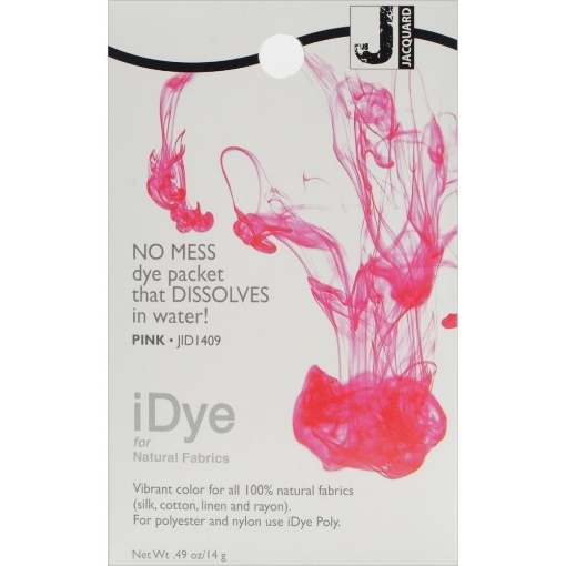 Picture of Jacquard iDye Fabric Dye Βαφή για Φυσικά Υφάσματα 14g - Pink