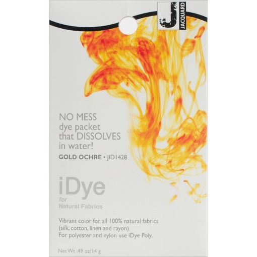 Picture of Jacquard iDye Fabric Dye Βαφή για Φυσικά Υφάσματα 14g - Gold Ochre