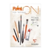 Picture of Clairefontaine Μπλοκ Ζωγραφικής PaintOn Multi-Technique Pad - White Smooth A4