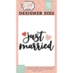 Picture of Echo Park Μήτρα Κοπής - Just Married Word #2