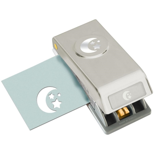 Picture of **EK Tools Medium Punch – Μεσαίος Φιγουροκόπτης - Moon & Stars (0.8")