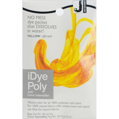 Picture of Jacquard iDye Poly Fabric Dye Βαφή για Συνθετικά Υφάσματα 14g - Yellow