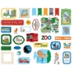 Picture of Carta Bella Cardstock Ephemera Διακοσμητικά Die-cuts - Zoo Adventure 33τεμ