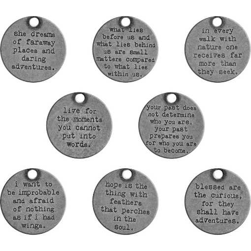Picture of Idea-Ology Μεταλλικά Διακοσμητικά - Quote Tokens