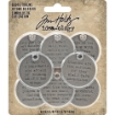 Picture of Tim Holtz Idea-Ology Μεταλλικά Διακοσμητικά - Quote Tokens