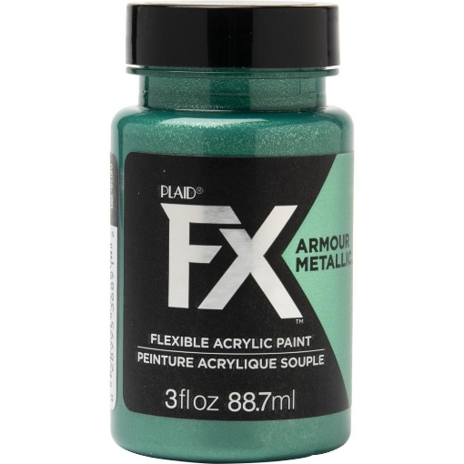 Picture of Plaid Ακρυλικό Χρώμα FX Armour Metallic Paint - Emerald