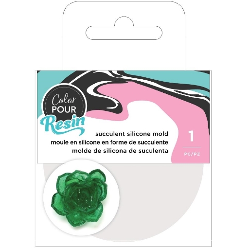 Picture of American Crafts Color Pour Resin Mold - Καλούπι Σιλικόνης Succulent