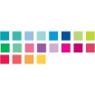 Picture of American Crafts Cardstock Pack 12"X12" - Χαρτόνι Μονόχρωμο Scrapbooking Brights, 60τμχ