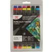 Picture of Kuretake Zig Μαρκαδόροι Kurecolor Twin Ws Set of 12 - Natural Colors
