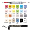Picture of Kuretake Zig Μαρκαδόροι Kurecolor Twin Ws Set of 24