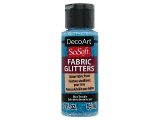 Picture of SoSoft Glitters Ακρυλικό Χρώμα για Ύφασμα 59ml - Blue Twinkle