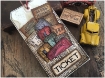 Picture of Stampers Anonymous Tim Holtz Σετ Σφραγίδες 7"X8.5" - Ticket Booth, 10τεμ.