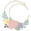 Picture of Sizzix Thinlits Dies By Lisa Jones - Floral Moon