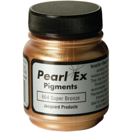 Picture of Jacquard Pearl Ex Powdered Pigment 21g - Super Bronze