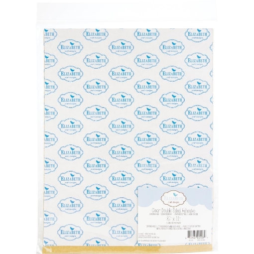 Picture of Elizabeth Craft Designs Clear Double Sided Adhesive 8.5''x11'' - Αυτοκόλλητα Φύλλα Διπλής Όψης