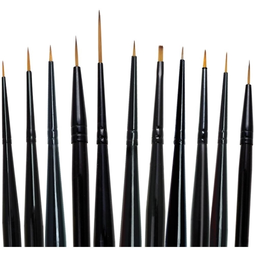Picture of Majestic Watercolor Detail Brush Set - Σετ 11 Πινέλων