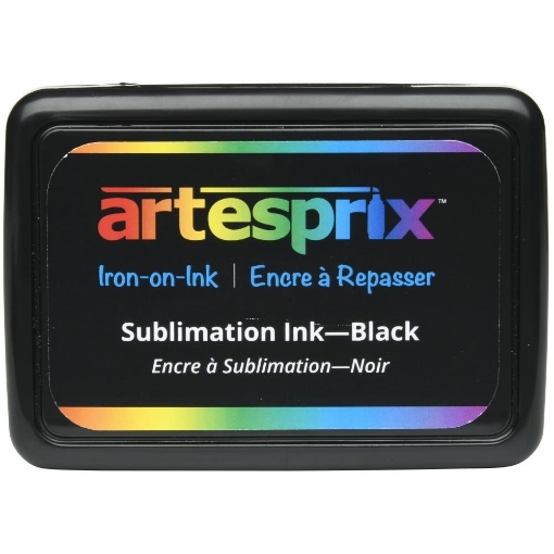 Picture of Artesprix Iron-On-Ink Sublimation Stamp Pad - Black