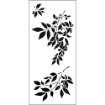 Picture of Crafter's Workshop Slimline Στένσιλ 4"X9" - Gentle Leaves