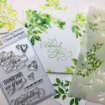 Picture of Crafter's Workshop Slimline Στένσιλ 4"X9" - Gentle Leaves