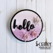 Picture of i-Crafter Mήτρες Κοπής - Hello Flower, 3τεμ