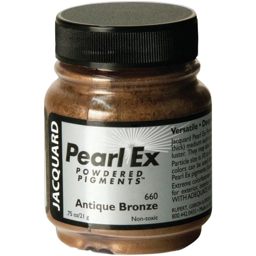 Picture of Jacquard Pearl Ex Powdered Pigment 21g - Antique Bronze