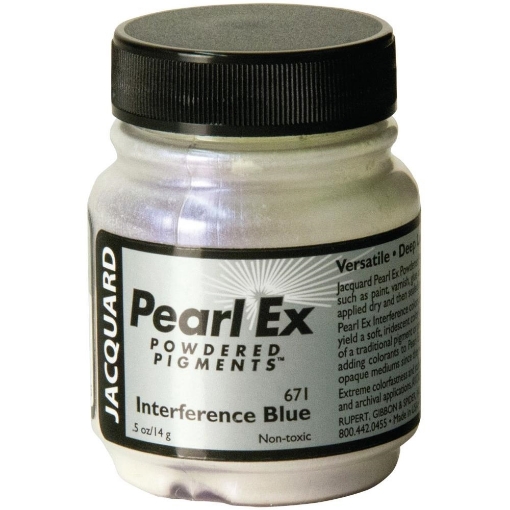 Picture of 🪄 Jacquard PearlEx Powdered Pigment 14g - Interference Blue – Ιριδίζουσα Χρωστική σε Σκόνη με Μεταβαλλόμενο Μπλε Εφέ