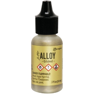 Picture of Tim Holtz Alcohol Ink Alloy Μεταλλικό Μελάνι Οινοπνεύματος 14ml – Gilded 🪙