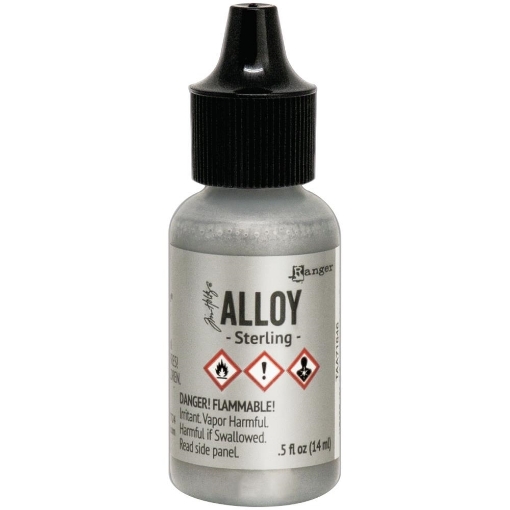 Picture of Tim Holtz Μελάνια Οινοπνεύματος Alloys - Sterling