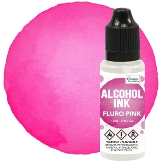 Picture of Couture Creations Fluro Alcohol Ink | Μελάνι Οινοπνεύματος 12ml - Fluro Pink