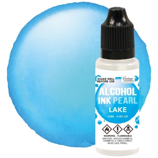 Picture of Couture Creations Pearl Alcohol Ink | Μελάνι Οινοπνεύματος 12ml - Lake