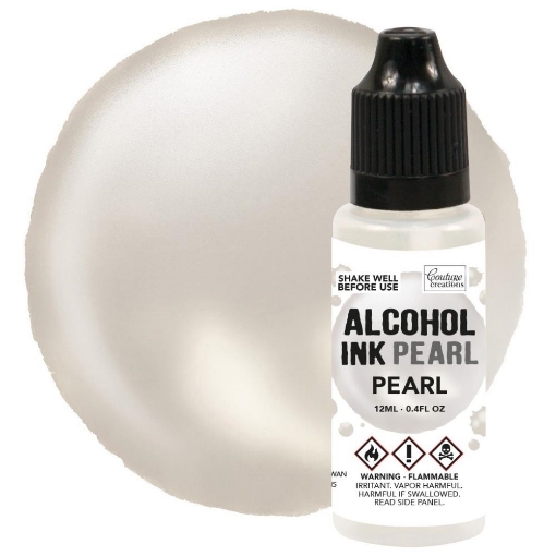 Picture of Couture Creations Pearl Alcohol Ink | Μελάνι Οινοπνεύματος Pearl 12ml - Pearl
