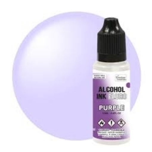 Picture of Couture Creations Fluro Alcohol Ink | Μελάνι Οινοπνεύματος 12ml - Purple