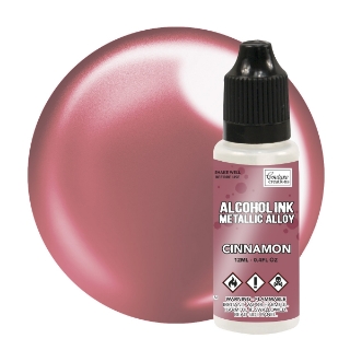 Picture of Couture Creations Metallic Alloys Alcohol Ink | Μελάνι Οινοπνεύματος Metallic 12ml - Cinnamon