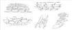Picture of Art Impressions Watercolor Cling Stamp Set Σετ Σφραγίδες Rubber - Cobblestone, 5τεμ