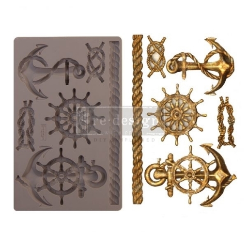Picture of Prima Re-Design Decor Moulds Καλούπι Σιλικόνης 5'' x 8'' - Mariner's Voyage