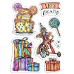 Picture of Ciao Bella Stamping Art Διάφανες Σφραγίδες 4'' x 6'' - Let's Party, 7τεμ.